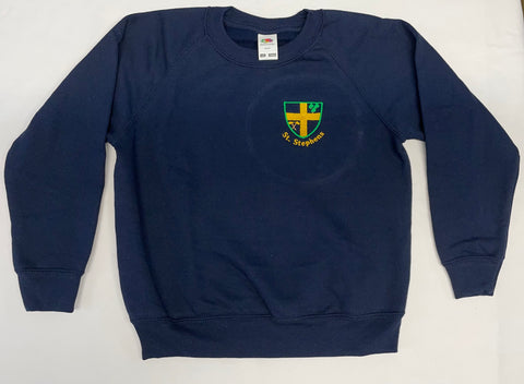 Navy Sweatshirt Embroidered (SSIS)