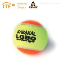 Karakal LOBO Orange Short Tennis Ball (Pack of 12)