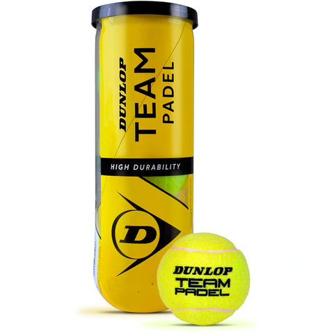 Dunlop Team Padel Balls (PK3)