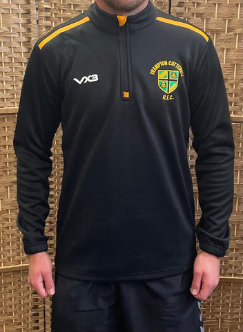 VX3 Black/Amber 1/4 Zip Top (FCRFC)