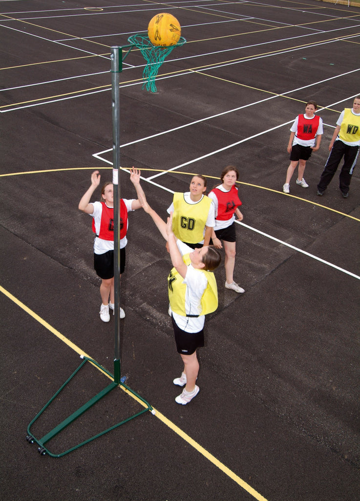 Freestanding School Use Netball Posts – Harris Sports Equipment