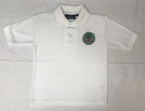 White Embroidered Polo Shirt (BWA)