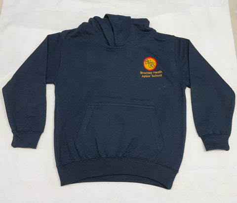 Navy Hoodie Embroidered (BHJS)