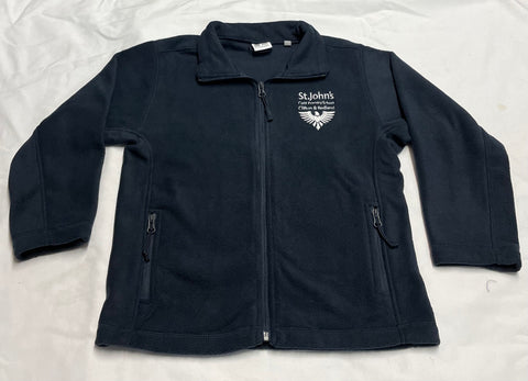 Navy Fleece (STJC&R)