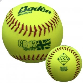 Baden Synthetic - Leather Match Softball