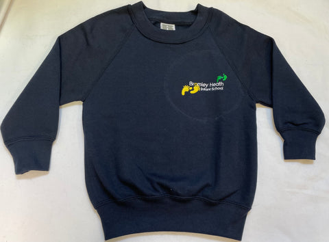 Navy Sweatshirt Embroidered (BHIS)