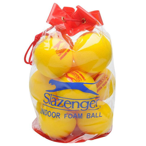 Slazenger Indoor Foam Ball (Bag Of 12)