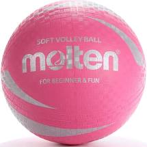 Molten Pink Soft Rubber Volleyball